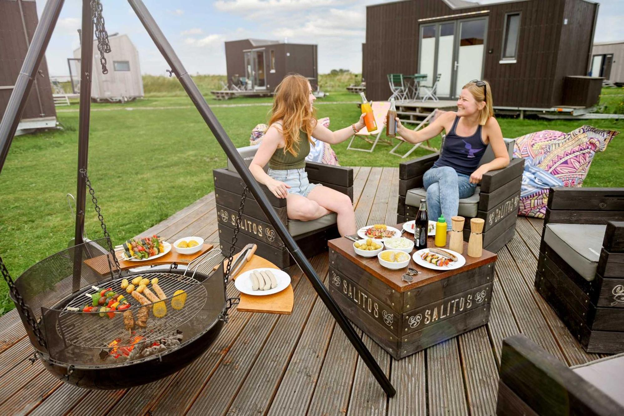 Tiny House Nature 16 Zur Meerseite - Green Tiny Village Harlesiel Carolinensiel Exterior photo